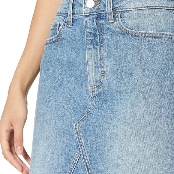 💙 Staples by The Drop Denim Mini Skirt | Size 3X | NWT - Picture 4 of 4